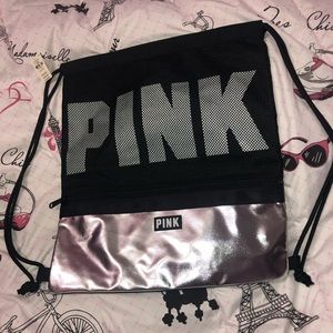 New!! Victoria’s Secret PINK Draw String Backpack